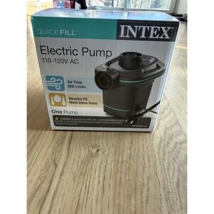 Intex Quick Fill Electric Pump 110-120V AC Inflates & Deflates